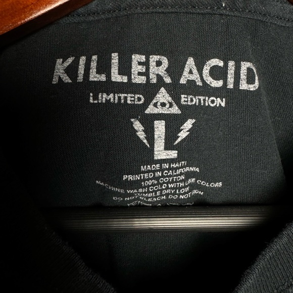 Killer Acid T Shirt Men’s Large - Picture 4 of 6